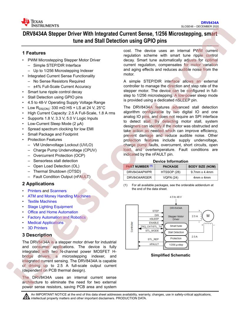 DRV8434A