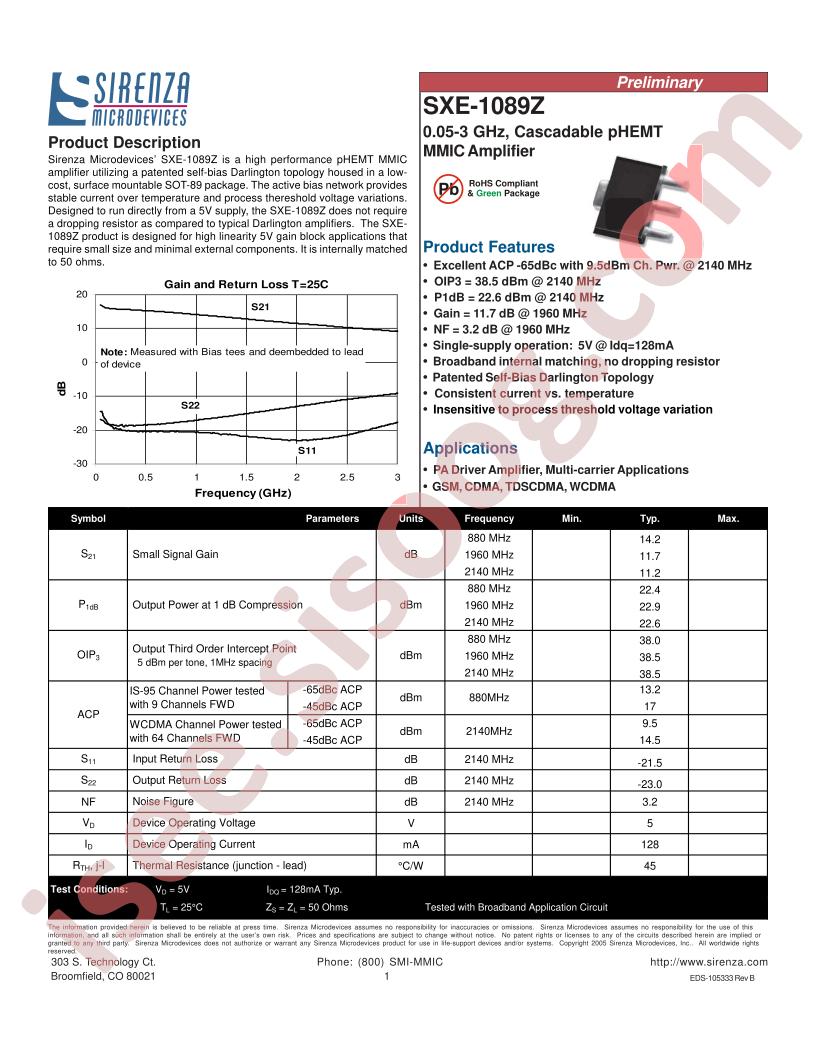 SXE-1089Z