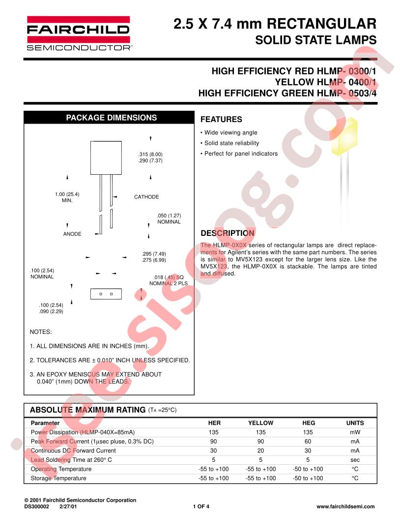 HLMP-0300