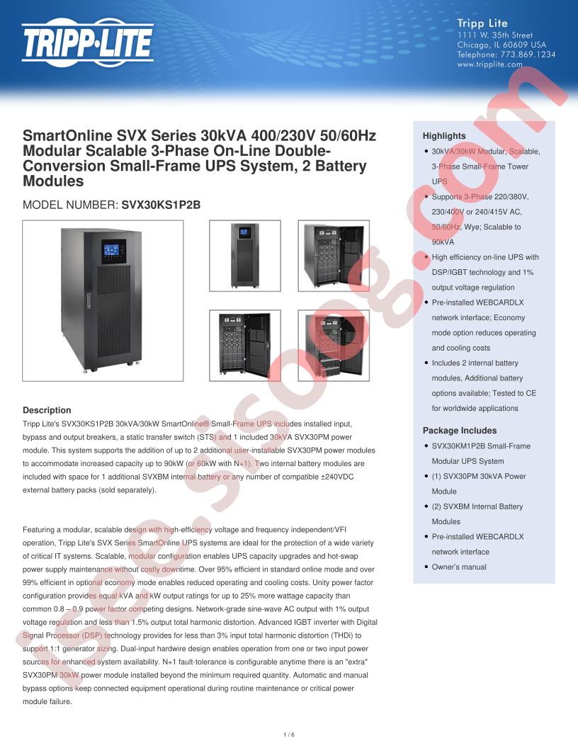 SVX30KS1P2B