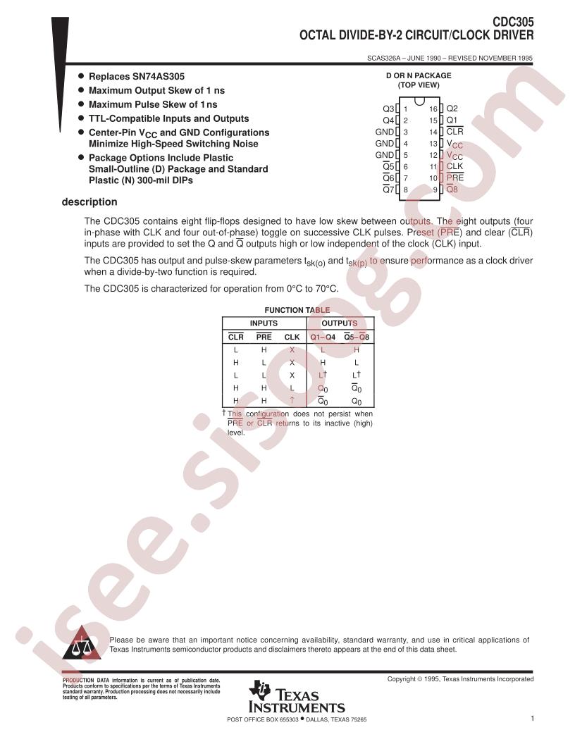 CDC305D
