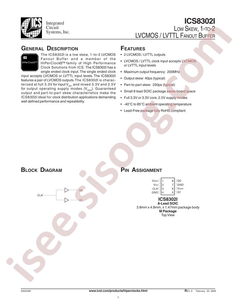 ICS8302I