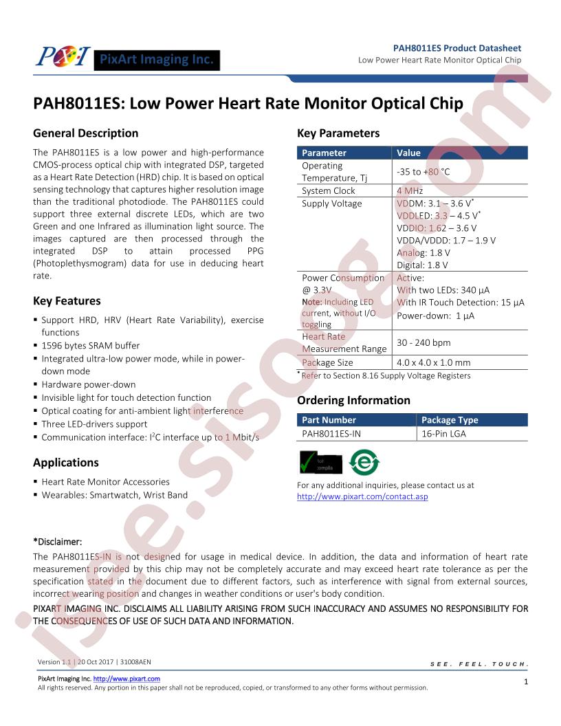 PAH8011ES