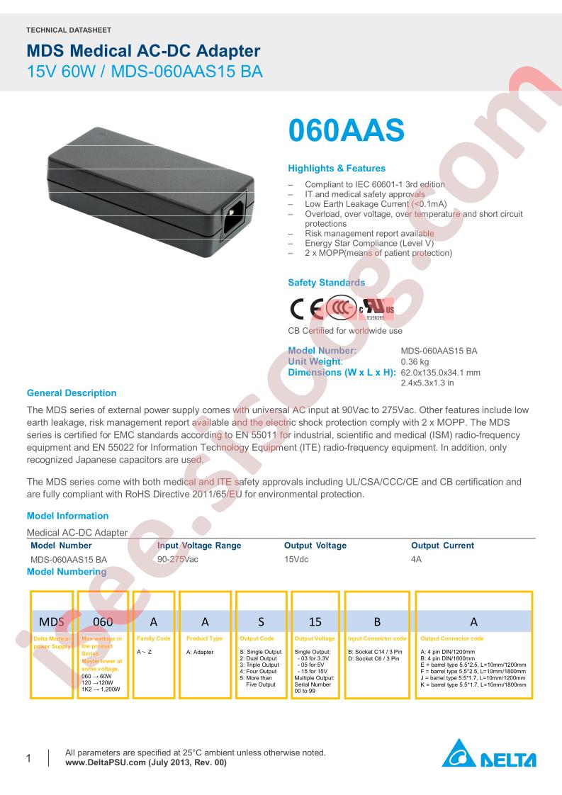 MDS-060AAS15BA