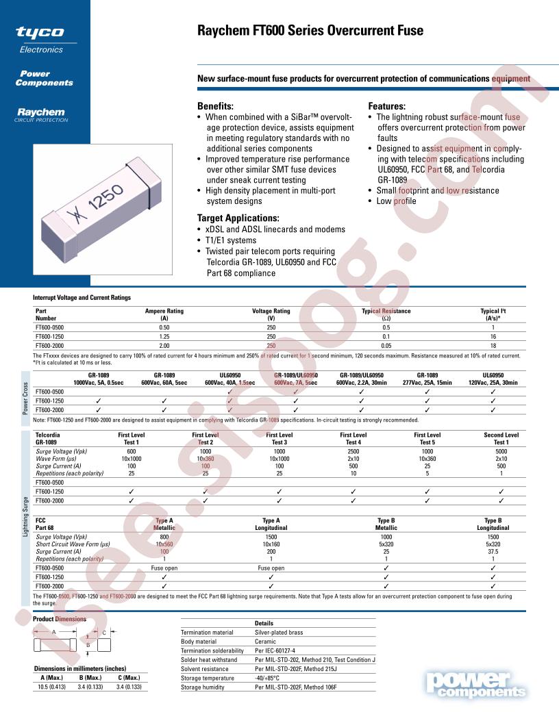 FT600-0500-2