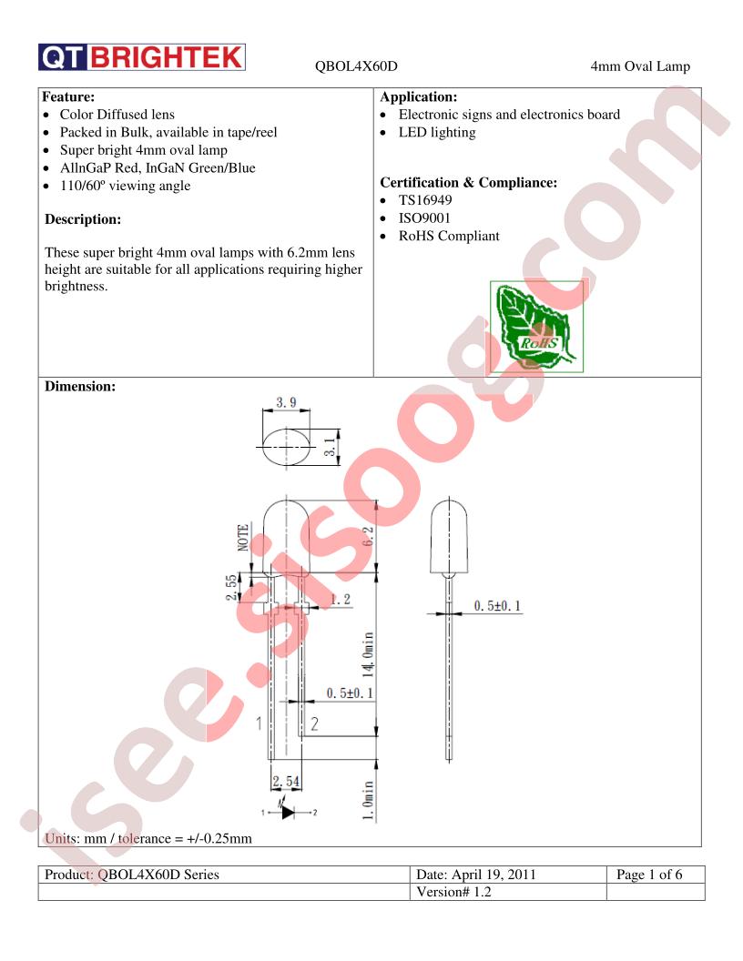 QBOL4X60D