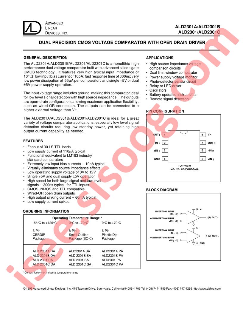ALD2301APA