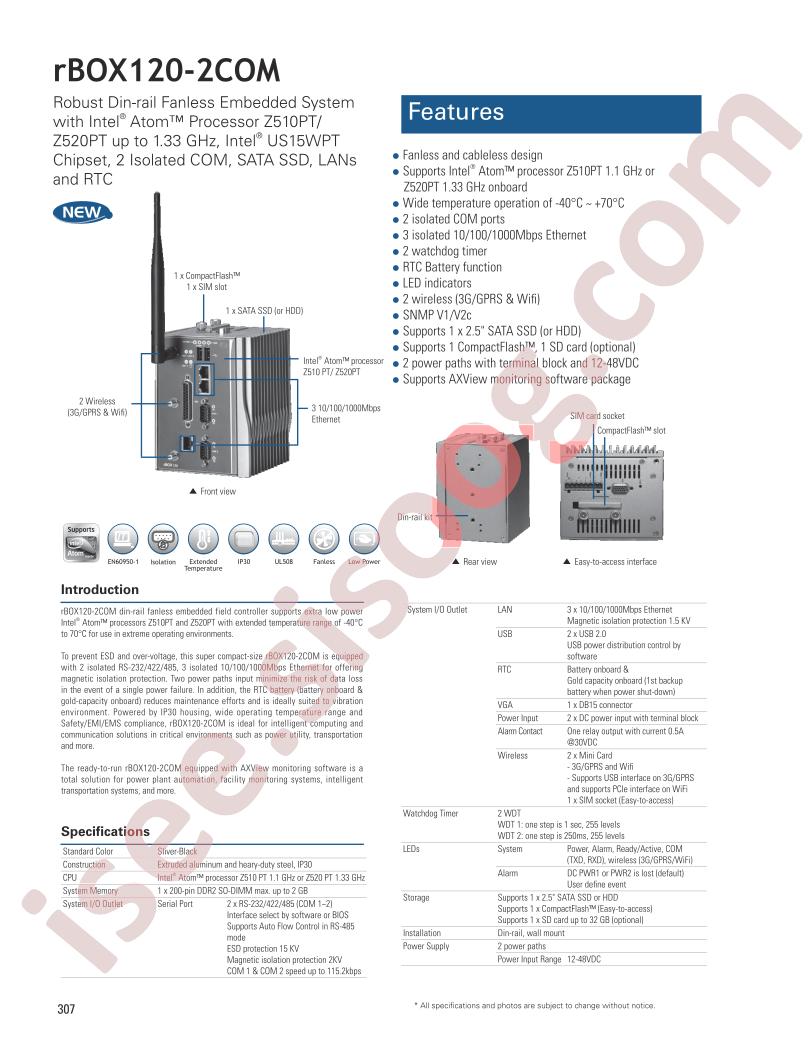 RBOX120-2COM
