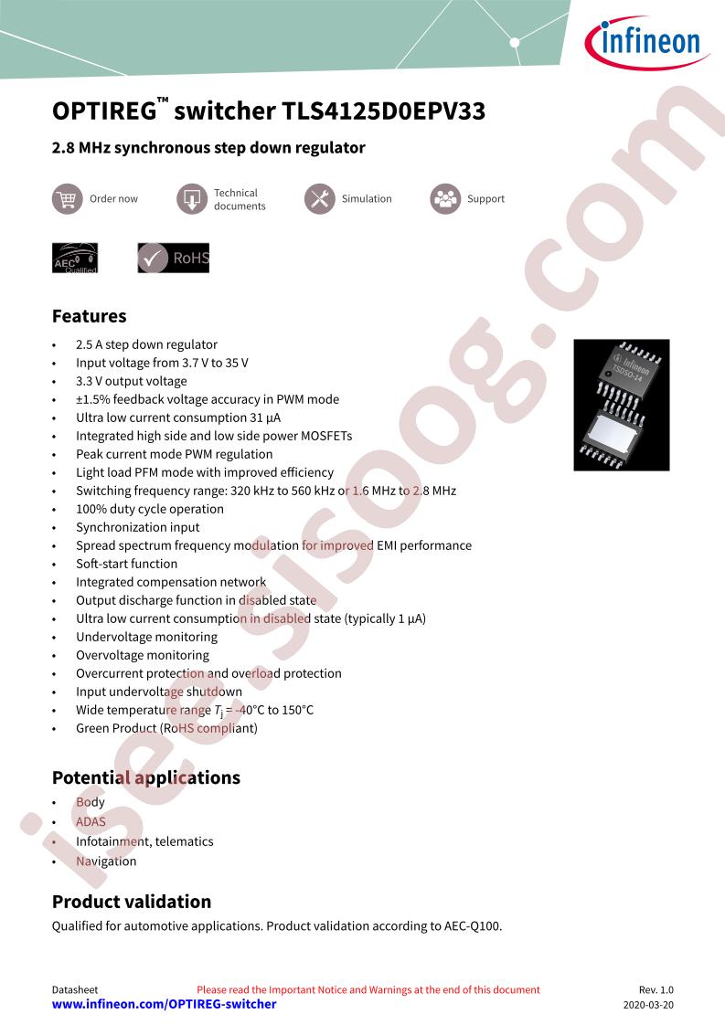TLS4125D0EPV33