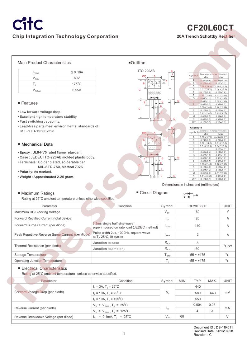 CF20L60CT