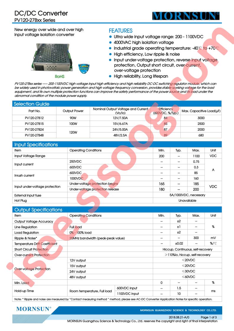 PV120-27B48