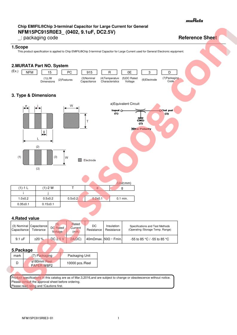 NFM15PC915R0E3