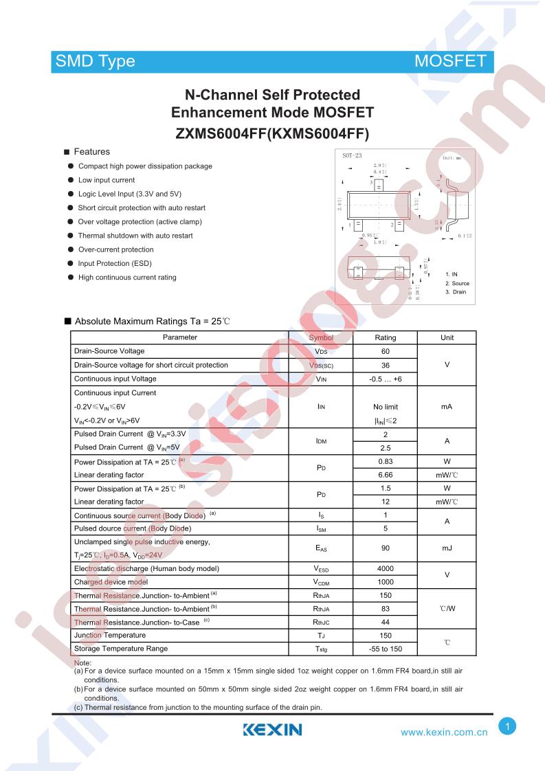 ZXMS6004FF