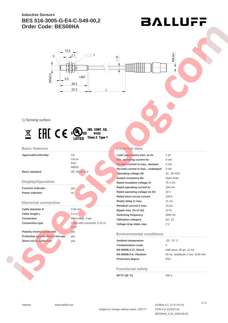 BES516-3005-G-E4-C-S49-00