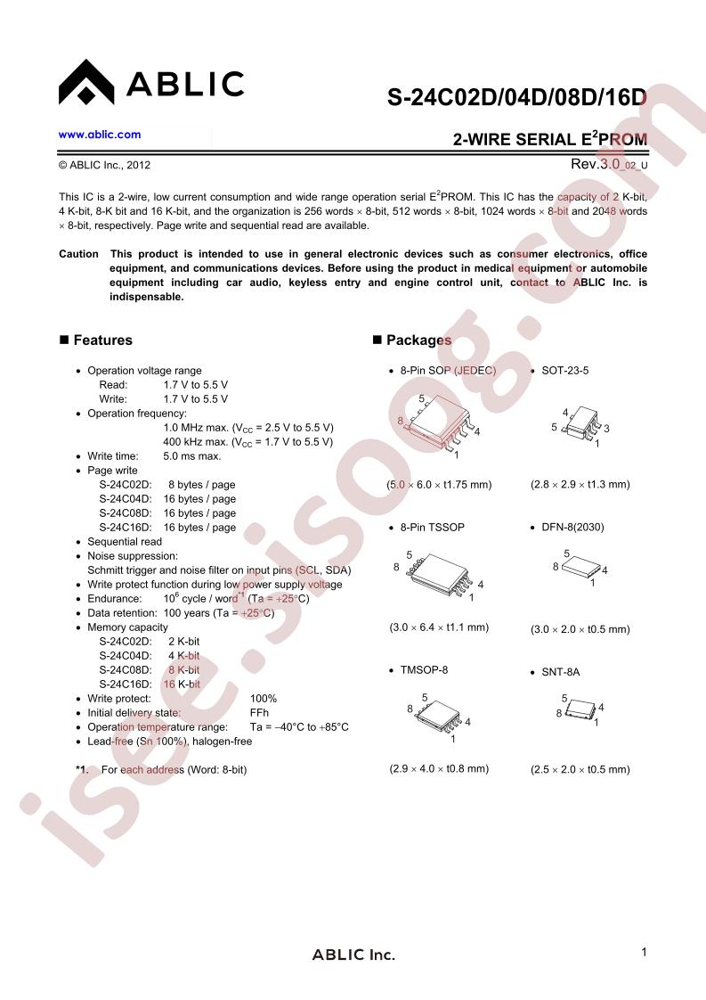 S-24C16DI-A8T1U5