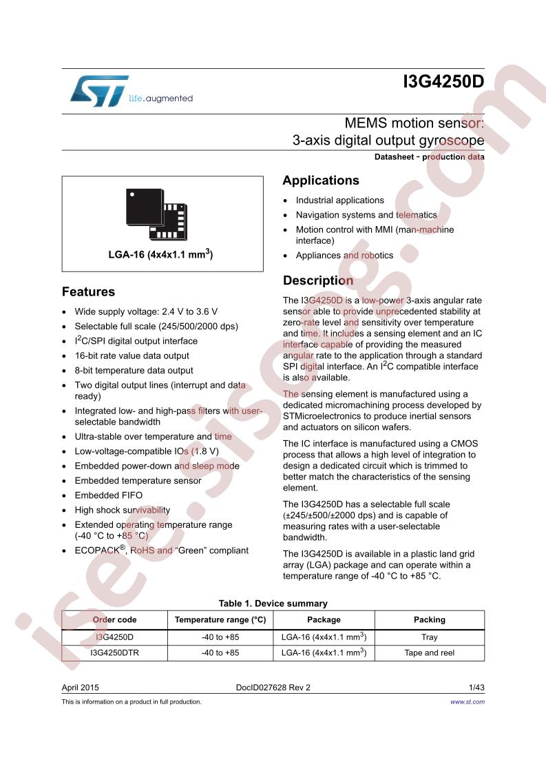 I3G4250D