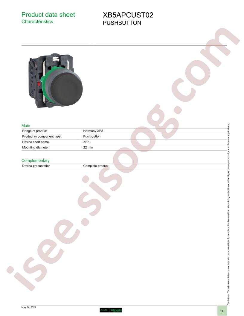 XB5APCUST02