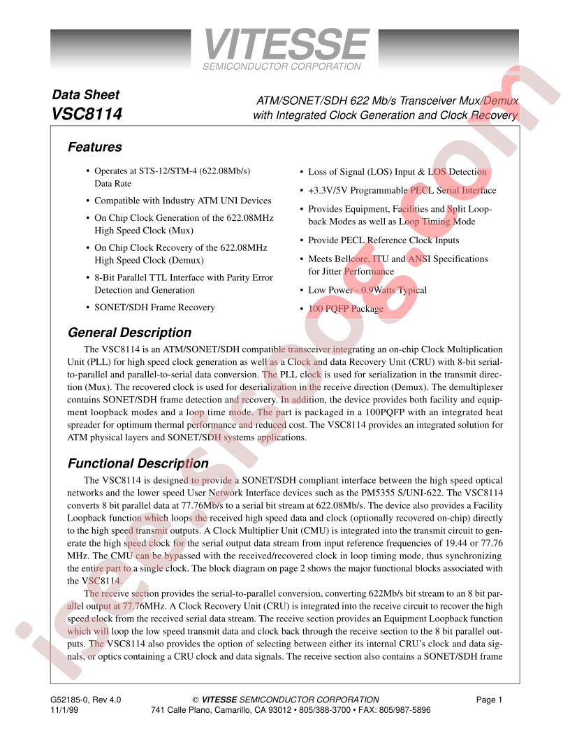 VSC8114QB1