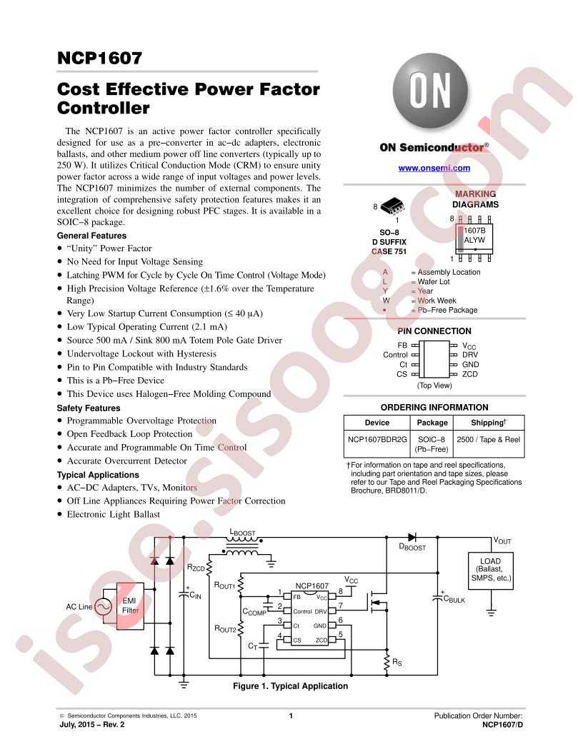 NCP1607BOOSTGEVB