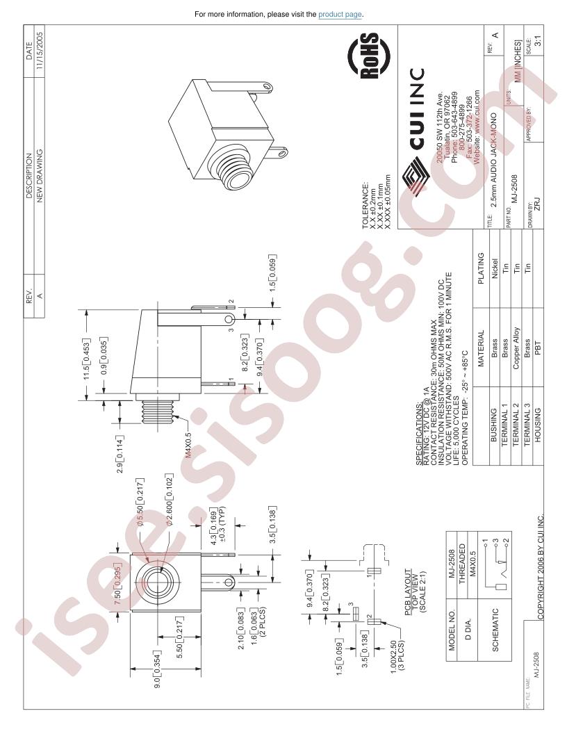 MJ-2508