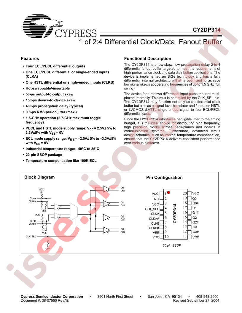 CY2DP314OXI
