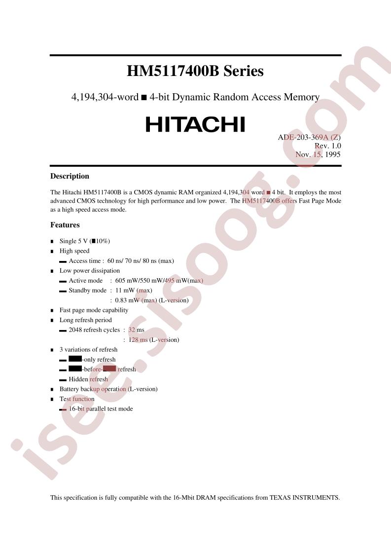 HM5117400BLS-8