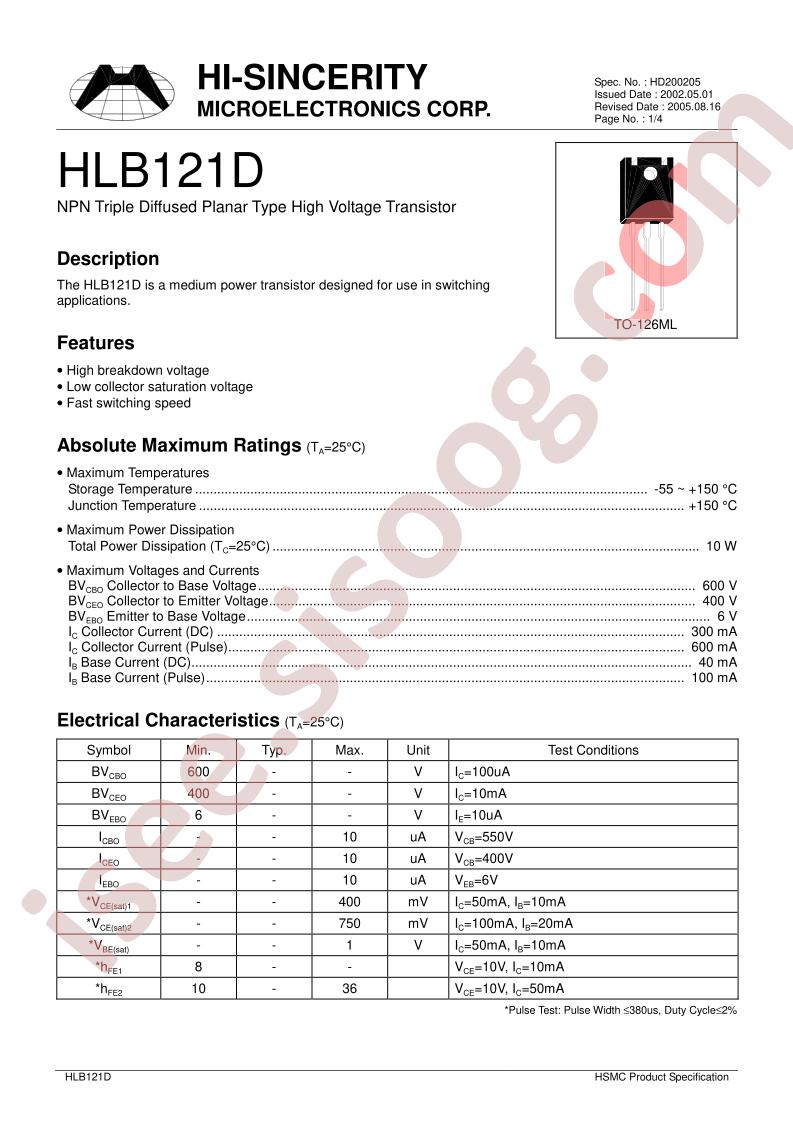 HLB121D