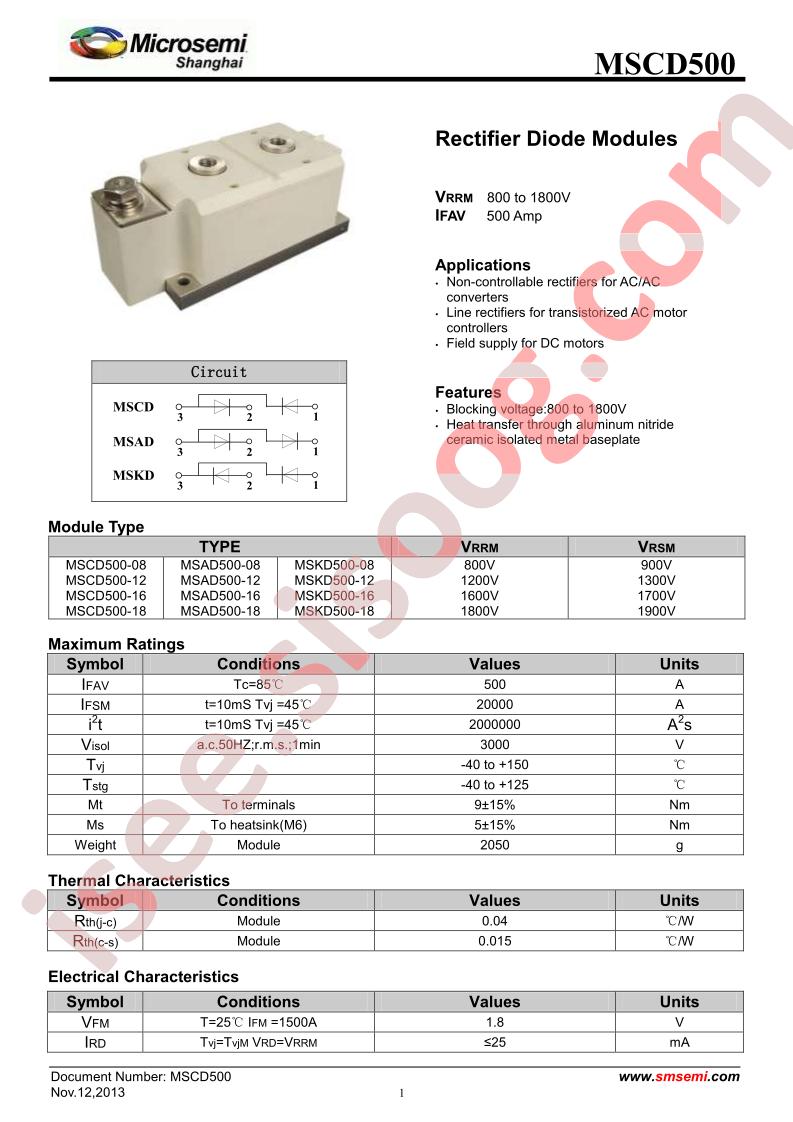 MSCD500-18