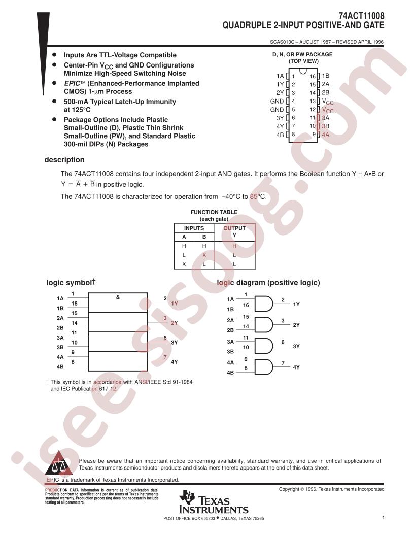 74ACT11008DRE4