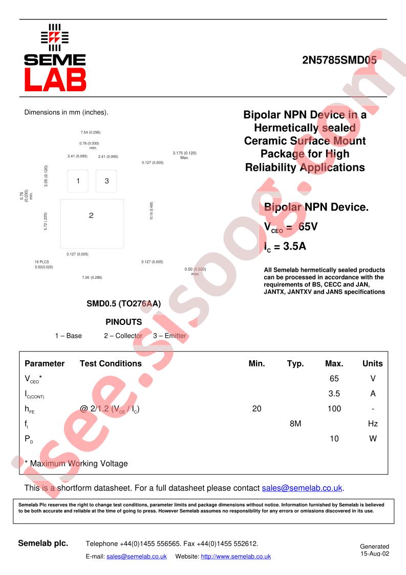 2N5785SMD05