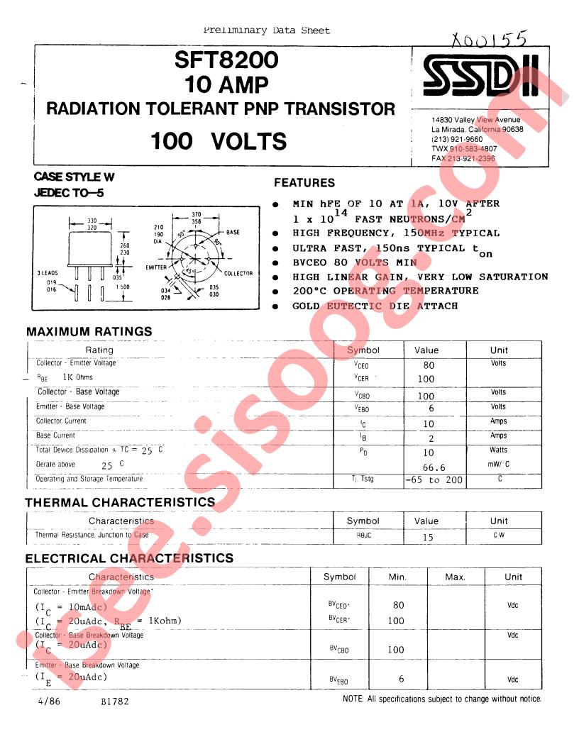 SFT8200