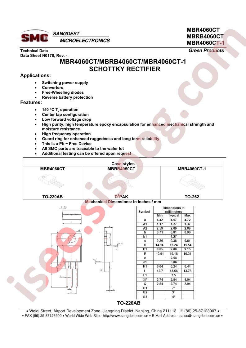 MBR4060CT