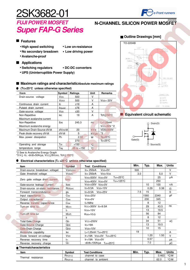 2SK3682-01