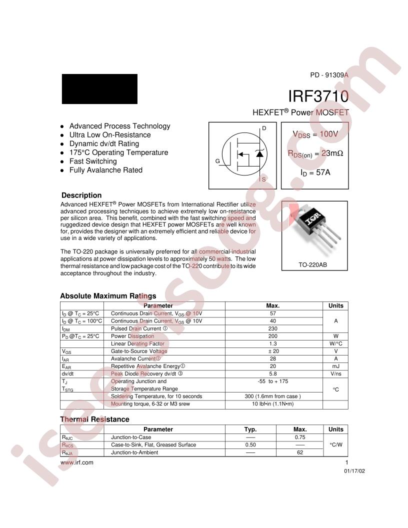 IRF3710
