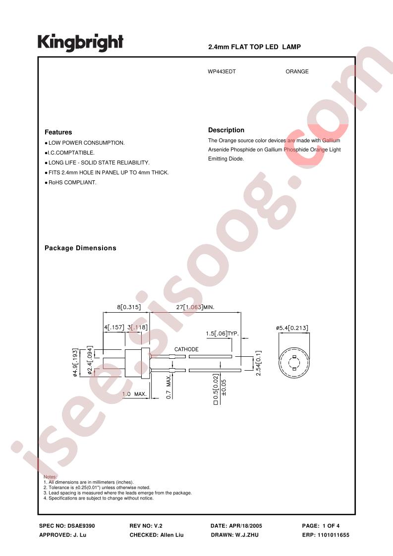 WP443EDT