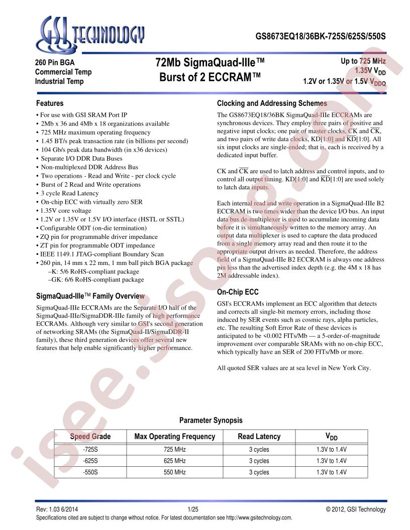 GS8673EQ18BK-625S