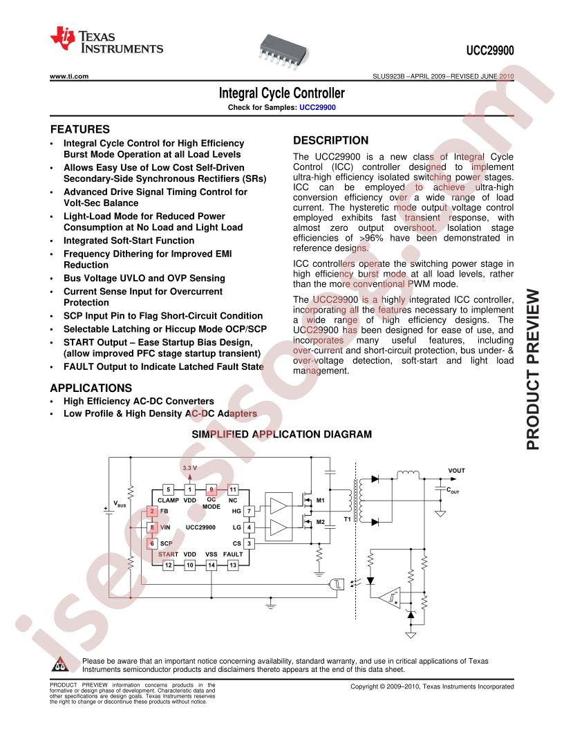 UCC29900