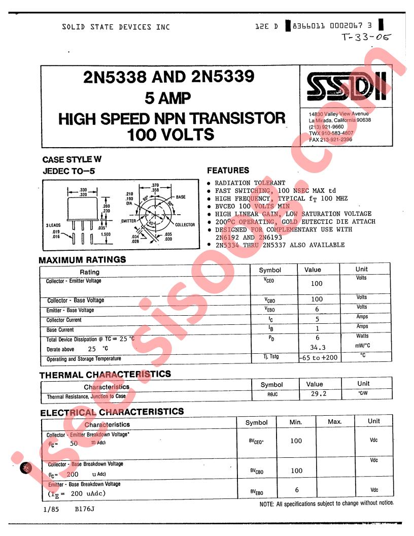 2N5339