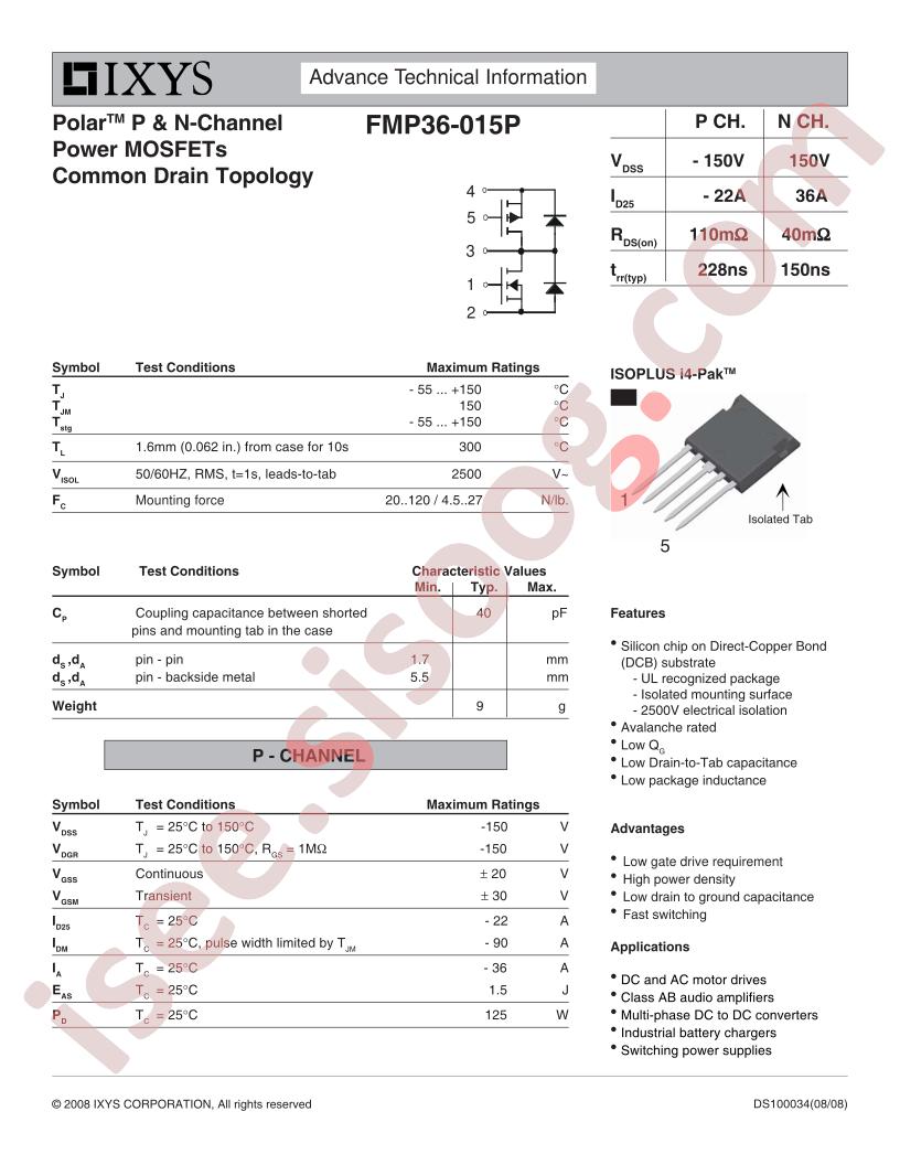 FMP36-015P