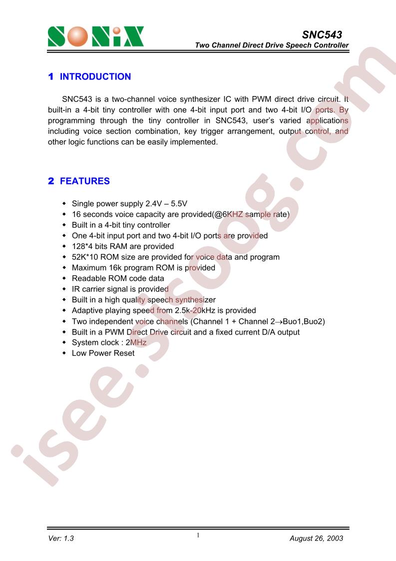 SNC543
