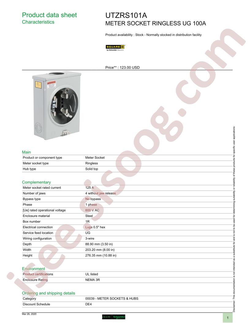 UTZRS101A