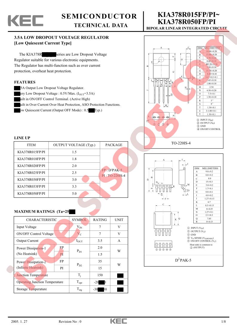 KIA378R015FP