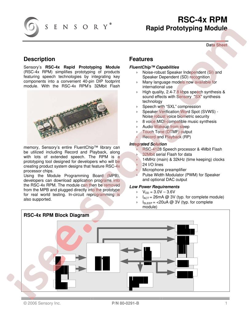 RSC-4XRPM