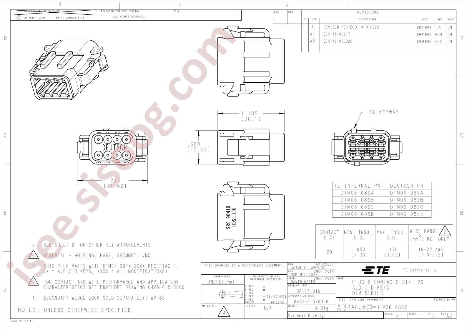 DTM06-08SA
