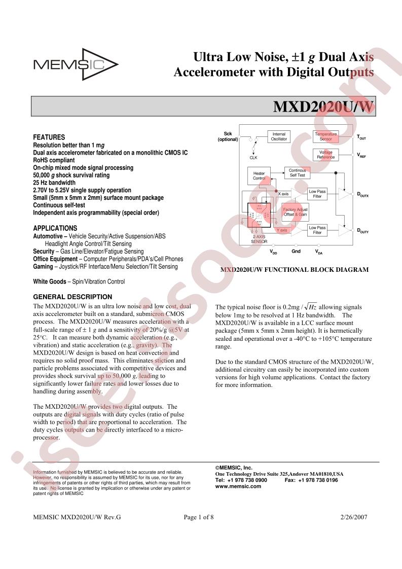 MXD2020U