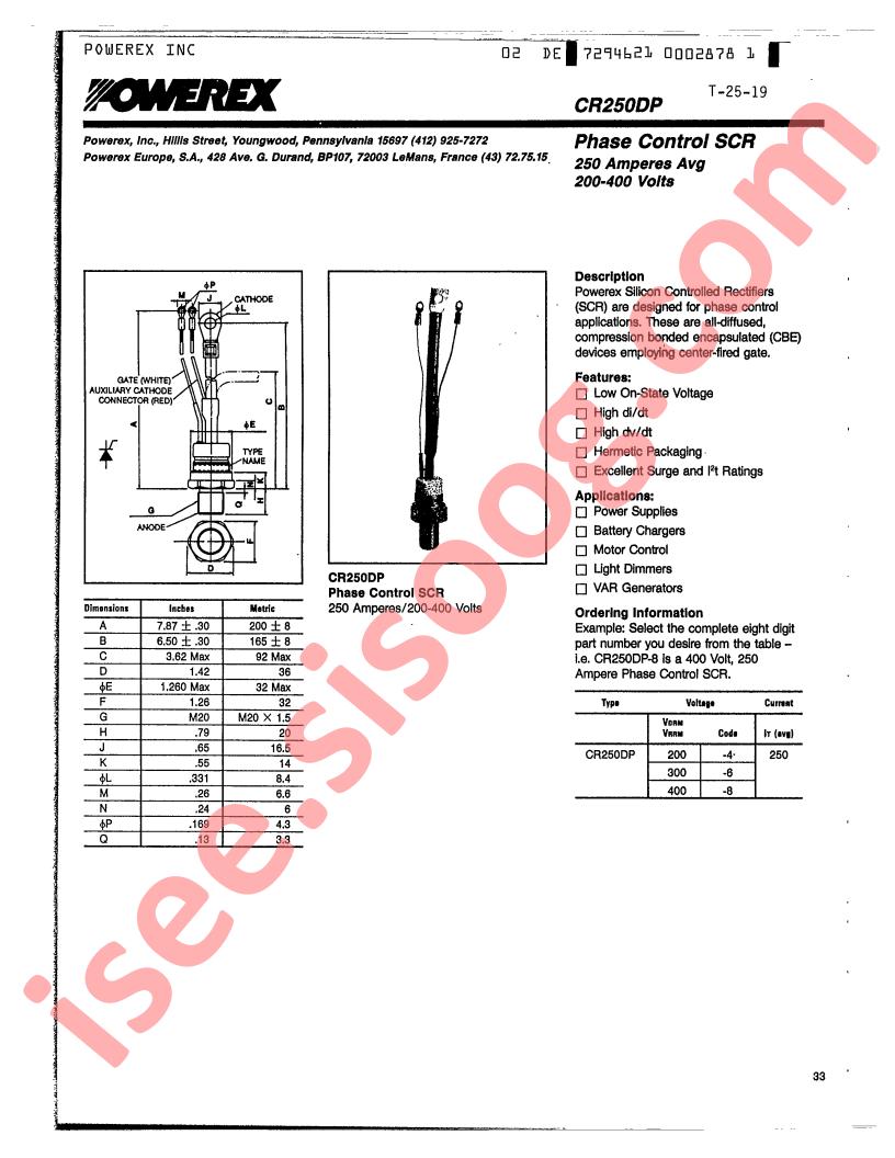 CR250DP-6