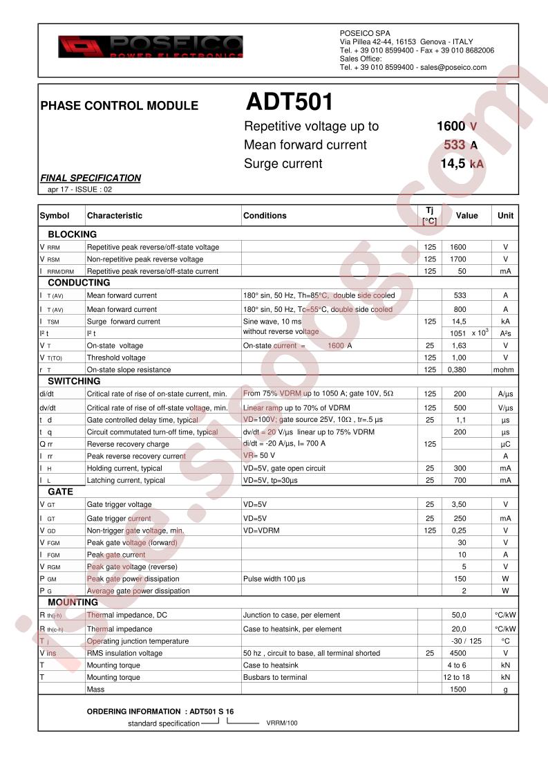 ADT501