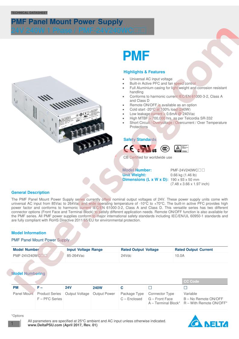 PMF-24V240WCXX