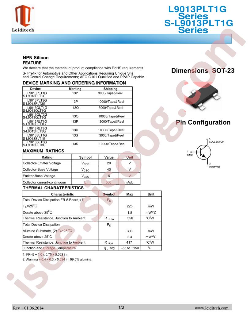 L9013RLT3G