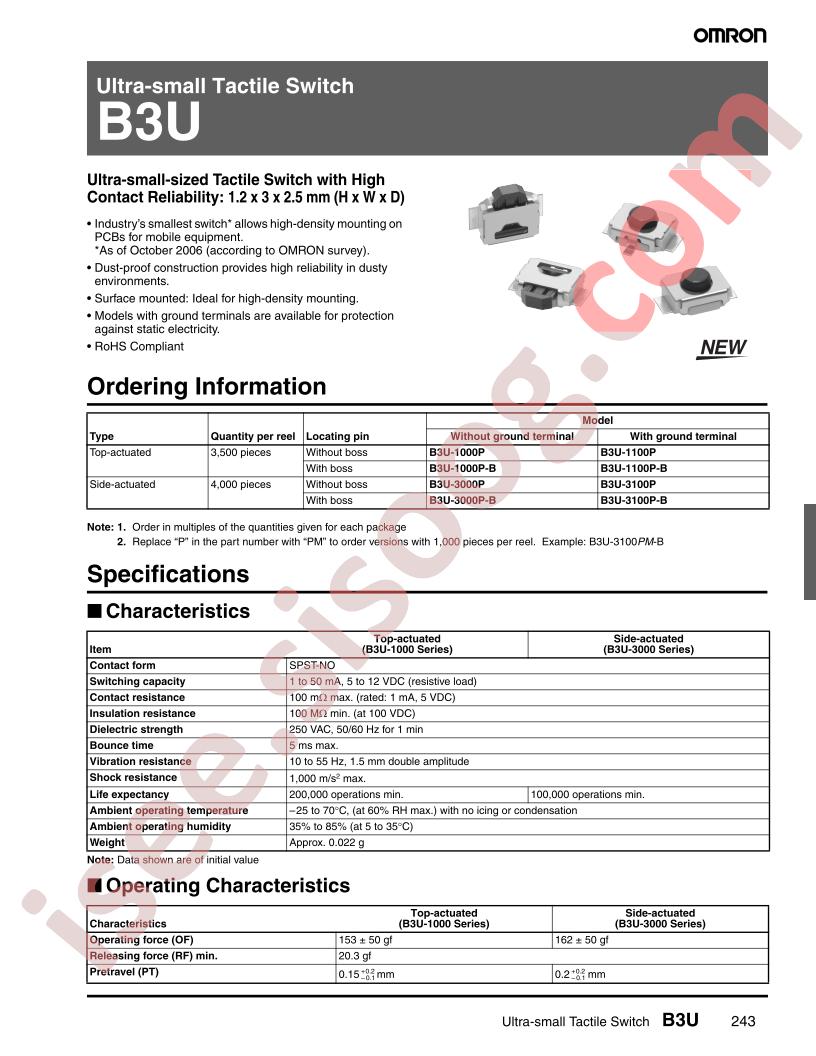 B3U-3000P-B